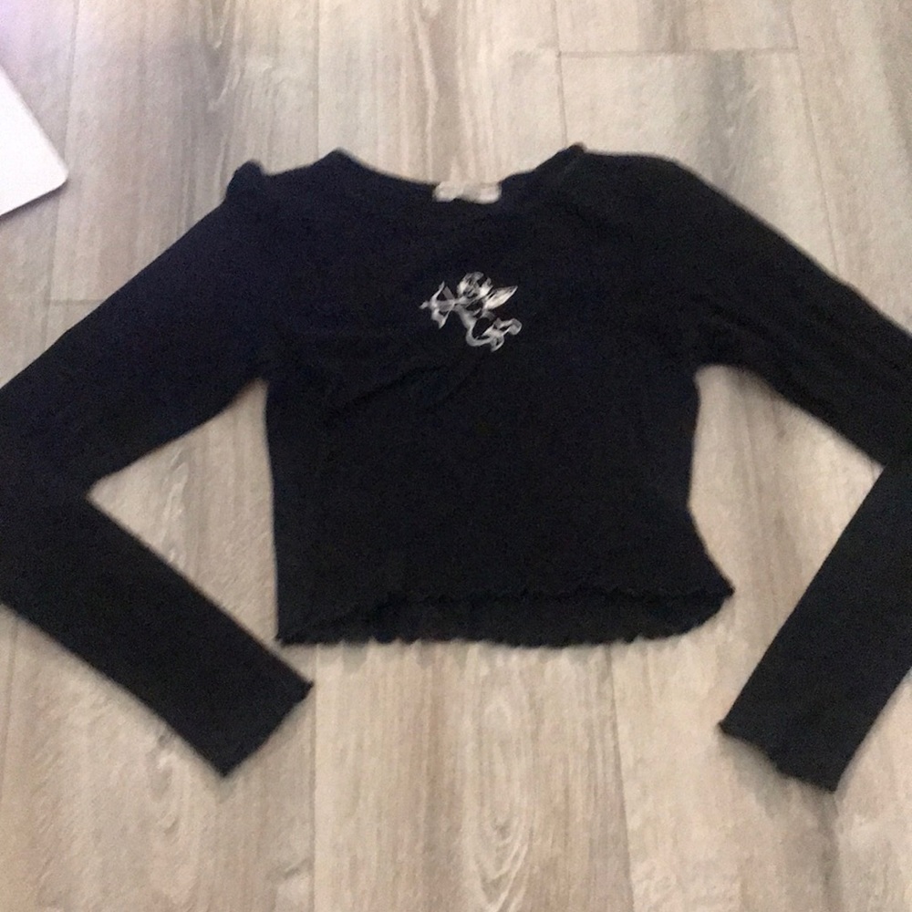 Black Little Tee